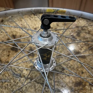 Mavic M 231 W/ NUKE PROOF HUB Front 26" Mountain Wheel W Ringle Holey Titanium - Picture 1 of 8