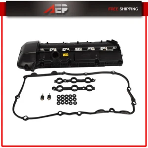 Cubierta de válvula de motor con junta para 98-02 BMW E39 525i 528i E46 325i 328i 330i X5 - Imagen 1 de 9