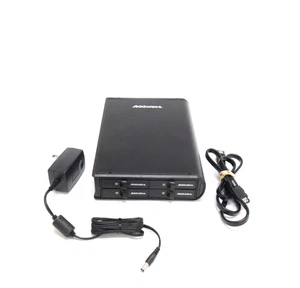 Addonics S4SHU3 4-Bay 2.5" SSD/HDD Enclosure RAID eSATA USB 3.0 Black - Picture 1 of 11