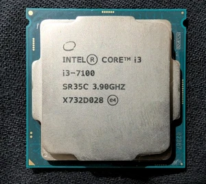 Intel Core i3-7100 3.90GHz SR35C 3M Socket 1151 Dual Core Processor CPU - Picture 1 of 7