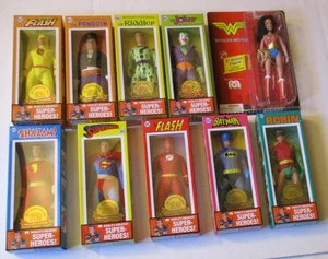 Mego DC Comics NEW Action Figure Lot Batman Superman Joker Flash Riddler 2020's - Picture 1 of 22