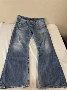 Silver Jeans Zac Men’s Straight Leg Blue Size 32x30 - Picture 1 of 9