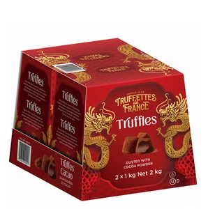 Truffettes de France French Chocolate Truffles, Cocoa Dusted, 2kg Gift Pack - Picture 1 of 4