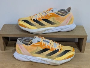 Adidas Adizero Adios 8 Men's Yellow Running Sport Sneaker Size UK 8 EU 42 - Picture 1 of 13