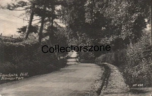 1922 Hilmarton Sandpits Hill Printed Postcard posted - Foto 1 di 2