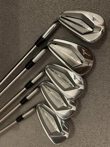 Lefty Mizuno Pro 719 iron Set 5pcs 6-Pw Flex S Stiff NSPRO Zelos 7 Golf Clubs - Picture 1 of 5