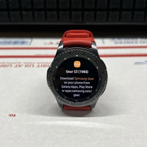 Samsung Galaxy Gear S3 Frontier Smart Watch SM R760 Bluetooth WiFi 46mm - Picture 1 of 6