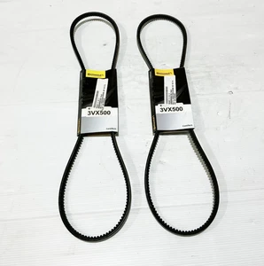 New Lot of 2 Continental 3VX500 Cogged V-Belt 50"OD 0.38" Width - No Box - Picture 1 of 5