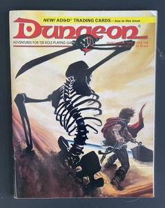 DUNGEON MAGAZINE - March/ April 1992 - Issue no. 34 - VG - TSR - AD&D - Foto 1 di 3
