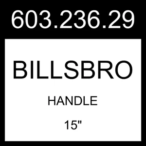 IKEA BILLSBRO Handle Stainless Steel Color 2 Pack 15" 603.236.29 - Picture 1 of 1