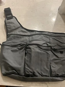 GAP Sling Bag Backpack Vintage Crossbody Gorpcore Tactical Y2K Gray - Picture 1 of 14