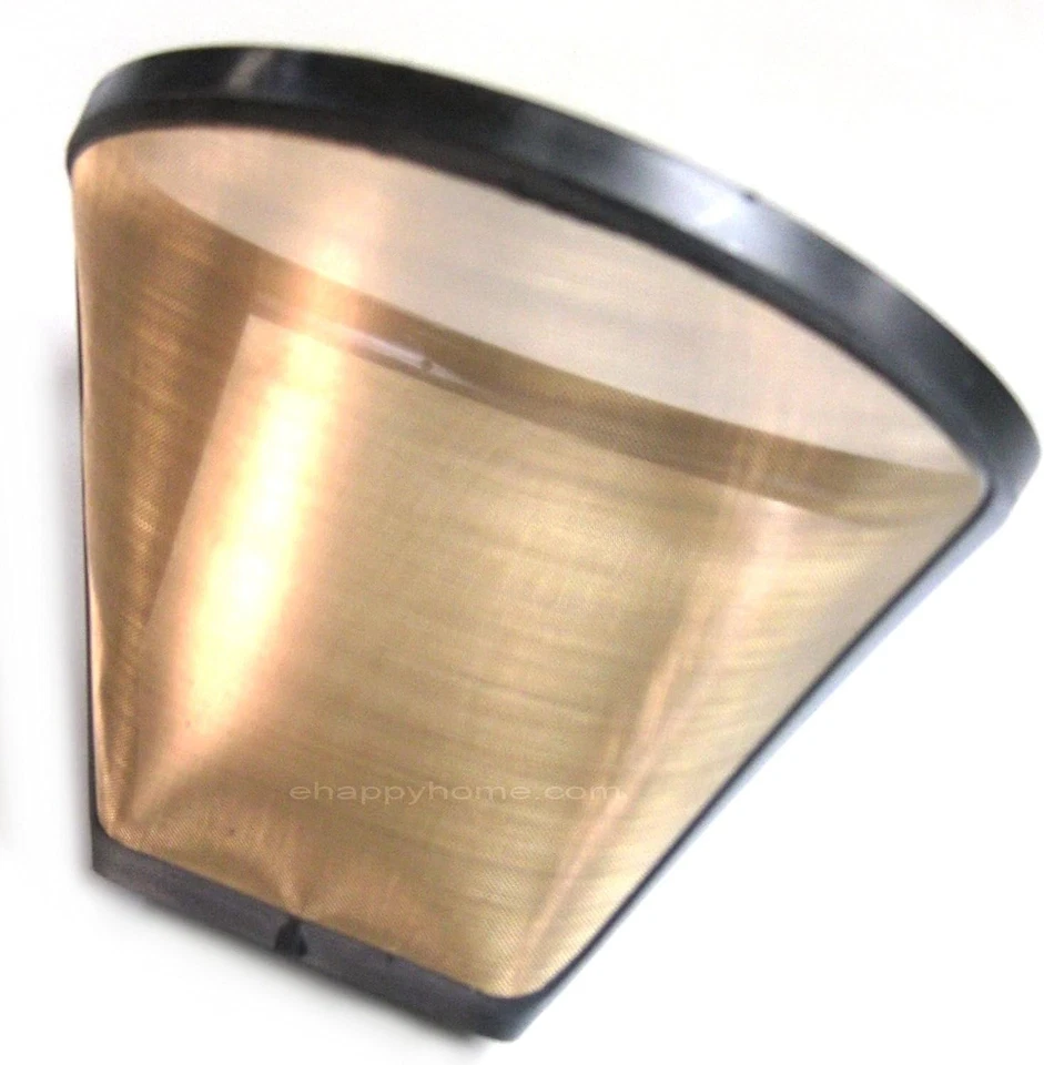 Filtro de café de cono permanente #2, marrón Foto 1 de 3