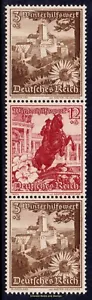 EBS Germany 1938 Winter Relief - Austrian Views - se-tenant - Michel S252 MNH** - Picture 1 of 1