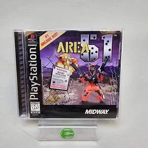 Area 51 (Sony PlayStation 1 PS1, 1996) - Picture 1 of 1