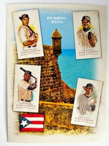 2007 Topps Allen & Ginter's Box Topper National Pride Cabinet #NP8 Puerto Rico