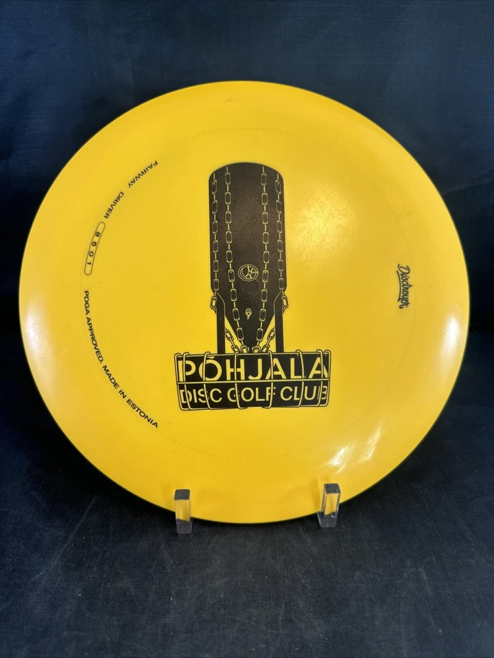 Disctroyer Stork Toonekurg Pohjala Club Estonia w/ Mini Stamp Fairway Disc Golf - Image 1 of 4
