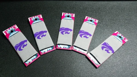 Lot Of 5 Kansas State Wildcats Freaker USA Bottle Sweater Coozie Fits Bottle/Can Cover