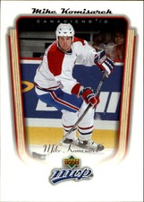 2005-06 Upper Deck MVP Canadiens Hockey Card #209 Mike Komisarek
