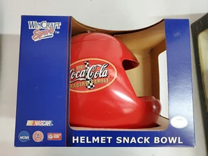 WINCRAFT SPORTS Nascar HELMET Coca-Cola SNACK BOWL NEW - Picture 1 of 5
