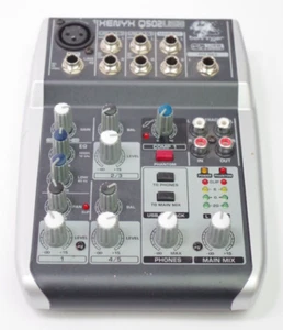 Behringer XENYX Q502USB 5-input Mixer No Power Supply Untested - Picture 1 of 2