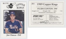 1989 Sport Pro Billings Mustangs Jim Clinton #11