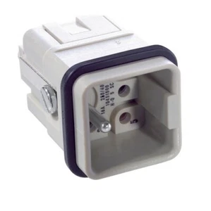 10432500, LAPP, Rechteck-Steckverbinder-Buchseneinsatz, 5+PE, Crimp, 14-20AWG, 16A - Bild 1 von 2