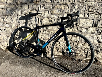 Wilier Garda Carbon Disc Road Bike Shimano 105 Di2 Black Astana Blue Medium - Image 1 of 4