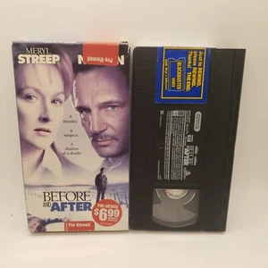 Before and After (VHS, 1996) Meryl Streep Liam Neeson - Picture 1 of 1