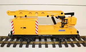 LGB 40420 KRANWAGEN Matra für Gartenbahn Spur G /  Seil fehlt  /  #1668 - Bild 1 von 6