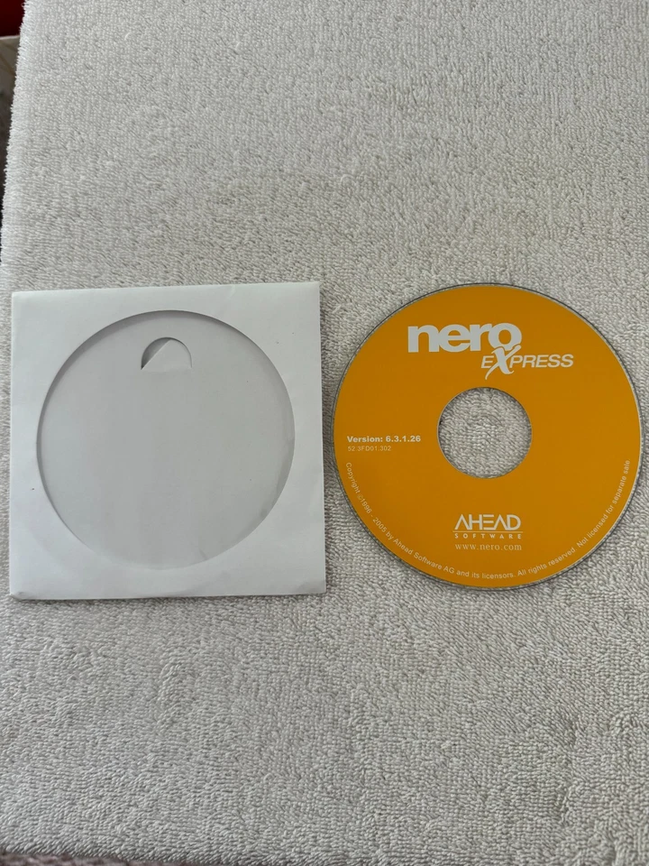 Nero Express Version 6.3.1.26 CD - No Key/Code!!! - Image 1 of 1