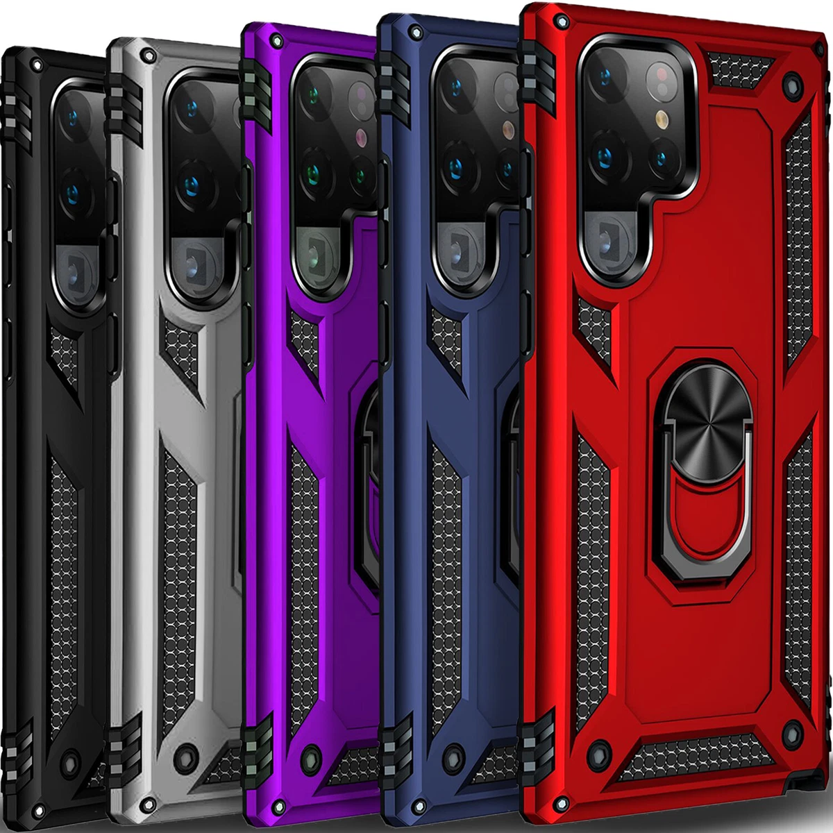 Funda Delgada A Prueba De Golpes Para Samsung Galaxy S22 Ultra Anti
