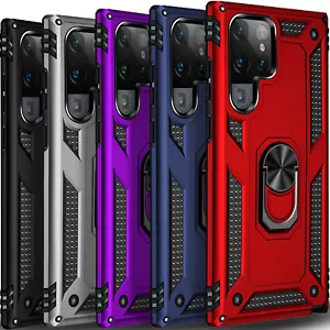 Custodia telefono + vetro schermo per Samsung Galaxy S25 Ultra S24 S23 S22 S21 FE - Foto 1 di 59