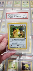 PSA 10 Pokemon Promo Gameboy Black Star Meowth ✨ #10 GEM MINT 💎 SUPER LOW POP - Picture 1 of 2