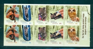 Australia - Sc# 3371b. 2010 Care for Wildlife. Cplt NH Booklet. $12.50. - Picture 1 of 1