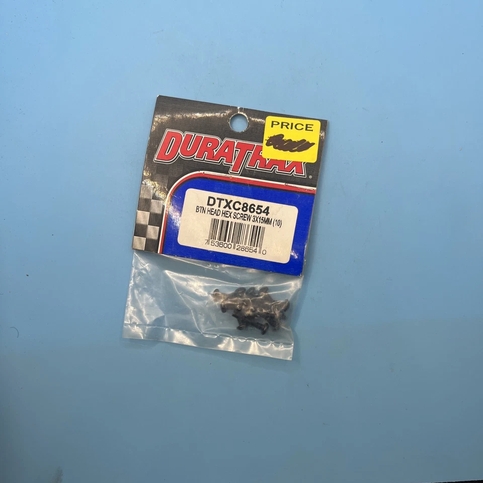 Duratrax Dtxc8654 Button Head Hex Screw 3x15mm (10) B10 - Image 1 of 1