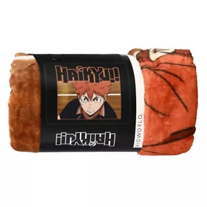 Haikyu!! Volleyball Anime Hinata Shoyo Soft Plush Throw Blanket 45" x 60" - Picture 1 of 2