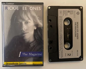 Rickie Lee Jones - The Magazine Cassette Tape 925 117-4 silver paper label - Picture 1 of 2