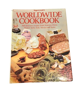 Supercook's Worldwide Cookbook Recipes From Around the World Hardcover Vintage - Picture 1 of 5