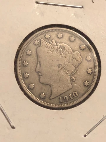 1910 Liberty Head V Victory Nickel Cover