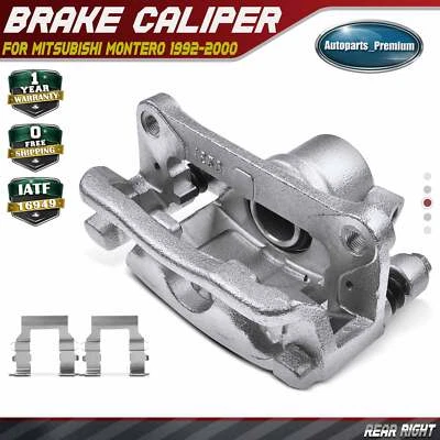 Pinza de freno de disco con soporte para Mitsubishi Montero 1992-2000 lado derecho trasero Foto 1 de 4