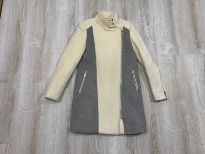 Chaqueta Mujer Wilfred Talla XS Color Beige/Gris Foto 1 de 4