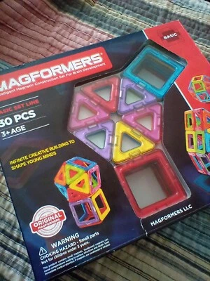 Magformers 30pc magnetic construction set NEW - Image 1 of 3