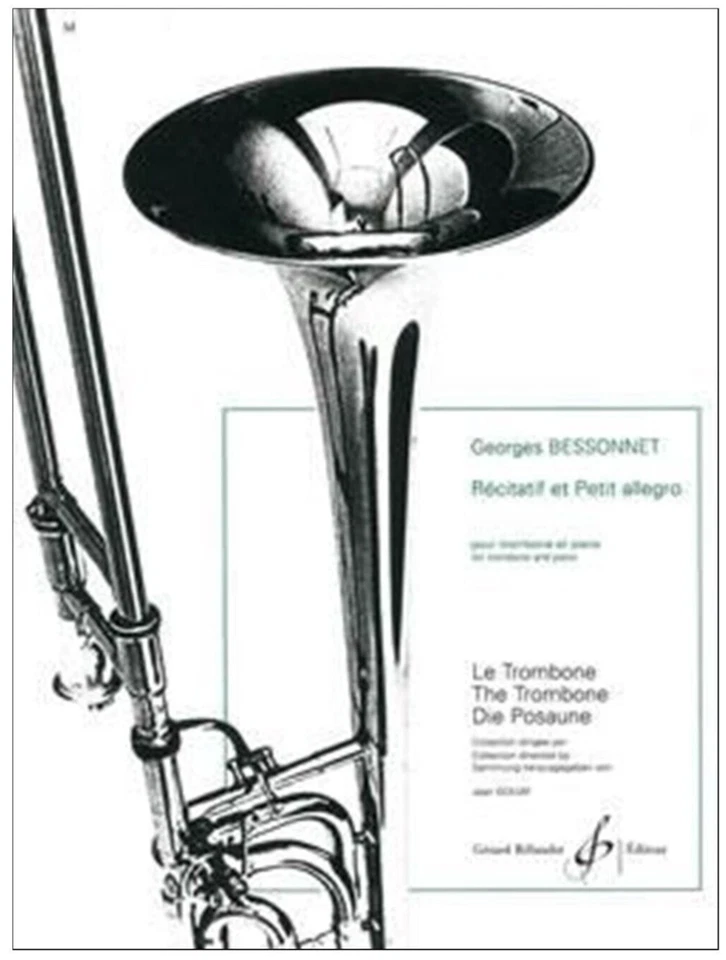 Recitatif Et Petit Allegro for Trombone by Bessonnet (GB3251) **Clearance** - Image 1 of 1