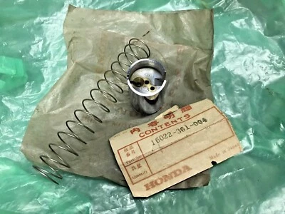 Juego de válvulas carburador acelerador Honda 74-76 MT125 MT125K1/K2 NUEVO P/N 16022-361-004 Foto 1 de 4