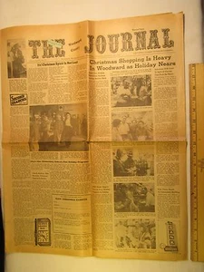 Newspaper WOODWARD COUNTY JOURNAL (Oklahoma) Dec 13 1962 Christmas [Y59Vb1e] - Picture 1 of 5