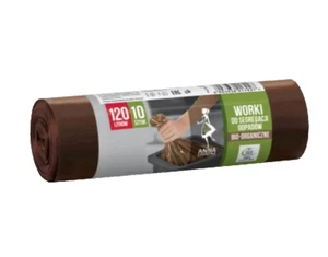 Müllsäcke zur Mülltrennung BIO 120L 1er Pack - 10 Stk. braun, Anna Zaradna - Bild 1 von 6