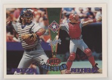 1995 Topps Traded & Rookies Mid All-Star Ivan Rodriguez Mike Piazza #163 HOF