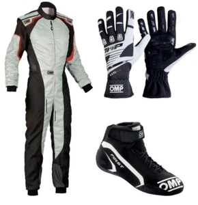 Go Kart Racing Suit CIK FIA level 2 approved kart Suit, Shoes, Gloves with gifts - Imagen 1 de 9