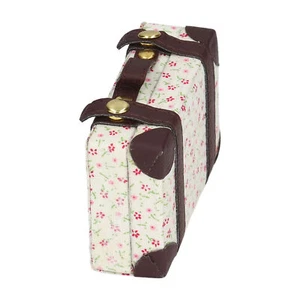 The Mini Doll Suitcase Dollhouse Luggage Metal 1:6 Fashion 3 X 2 X 1in - Picture 1 of 12
