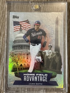 🔥Juan Soto 2022 Topps Series 1 #HA-4 Home Field Advantage Case Hit SSP PADRES🔥
